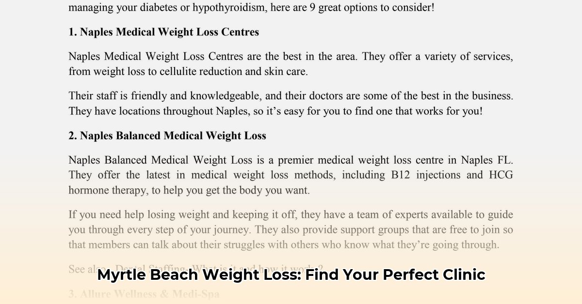 weight-loss-clinics-myrtle-beach